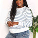 Double Take Striped Long Sleeve Round Neck Top