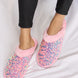 Forever Link Sequin Plush Round Toe Slippers
