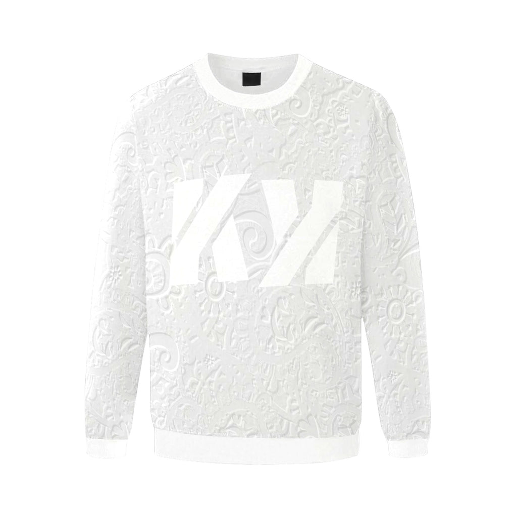 Kimante Logo Print Fuzzy Sweatshirt