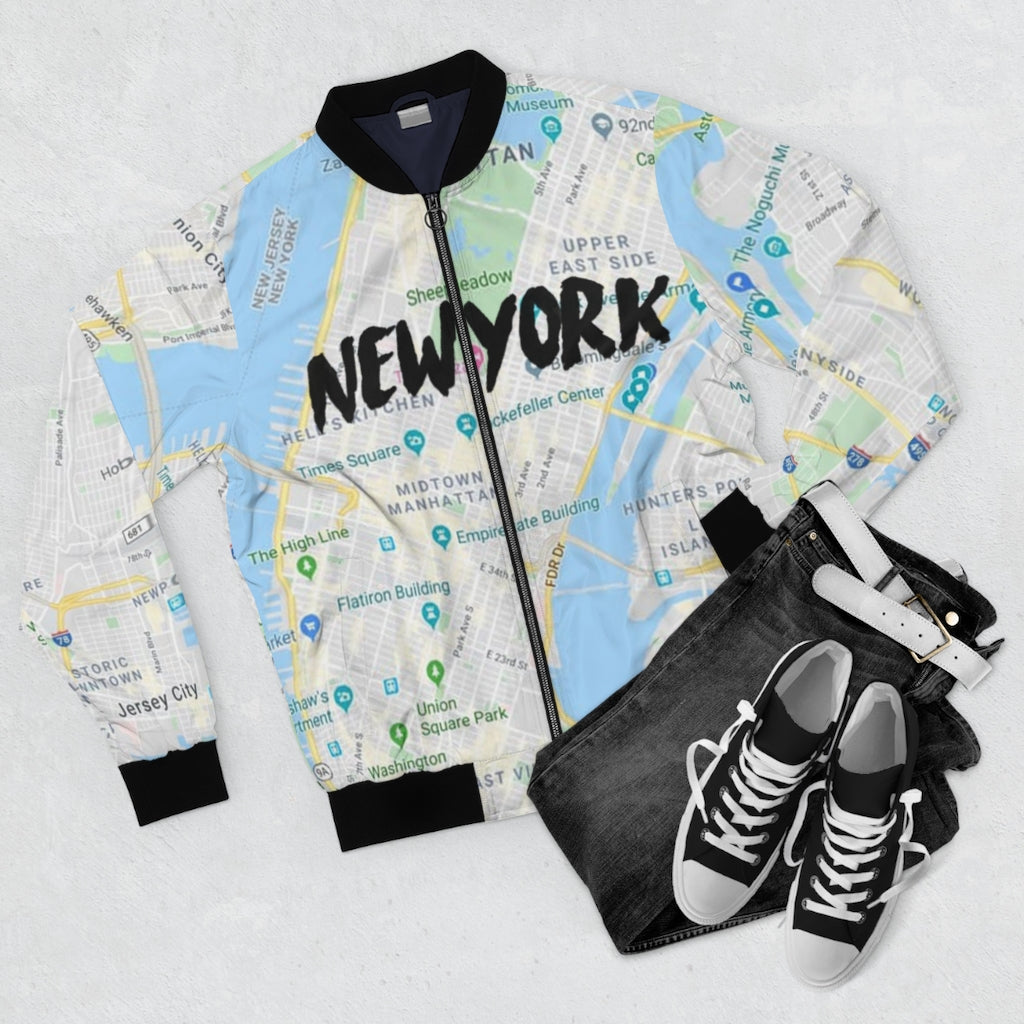 New York Kimante AOP Bomber Jacket