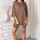 Basic Bae Full Size Soft Rayon Three-Quarter Sleeve Top and Shorts Set