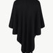 Surplice Neck Pom-Pom Trim Poncho