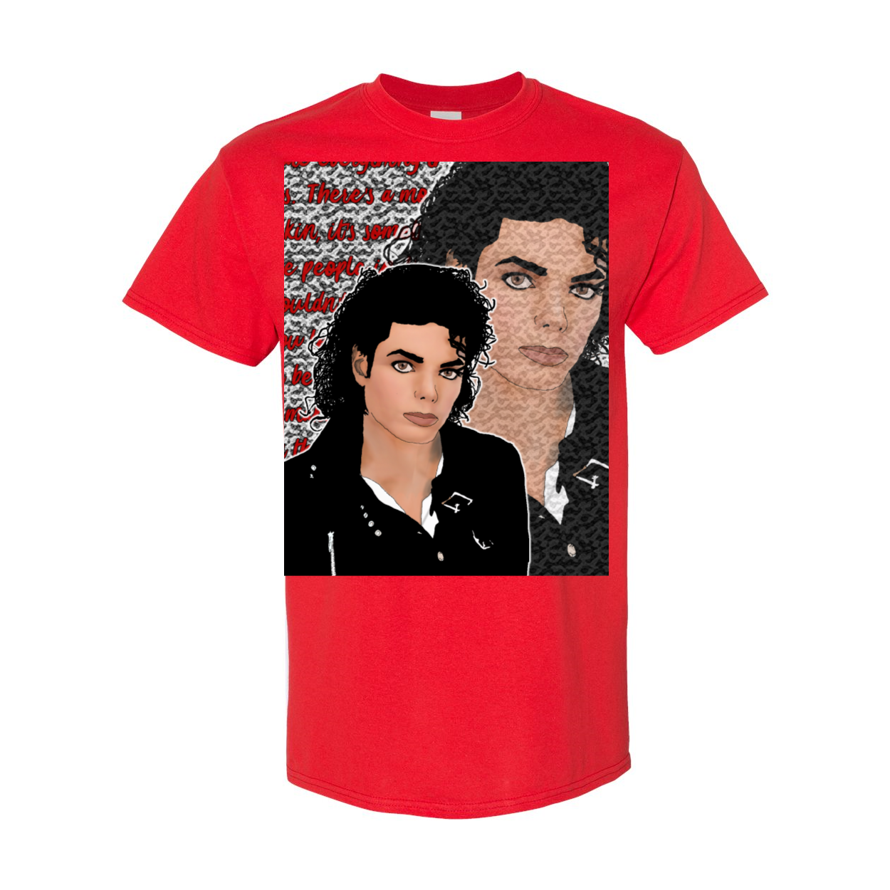 Kimante Michael Jackson Heavy Cotton T-Shirt - Kimante Discounted Fashionionable clothing 