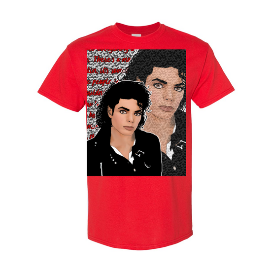 Kimante Michael Jackson Heavy Cotton T-Shirt - Kimante Discounted Fashionionable clothing 