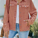 Distressed Raw Hem Denim Jacket