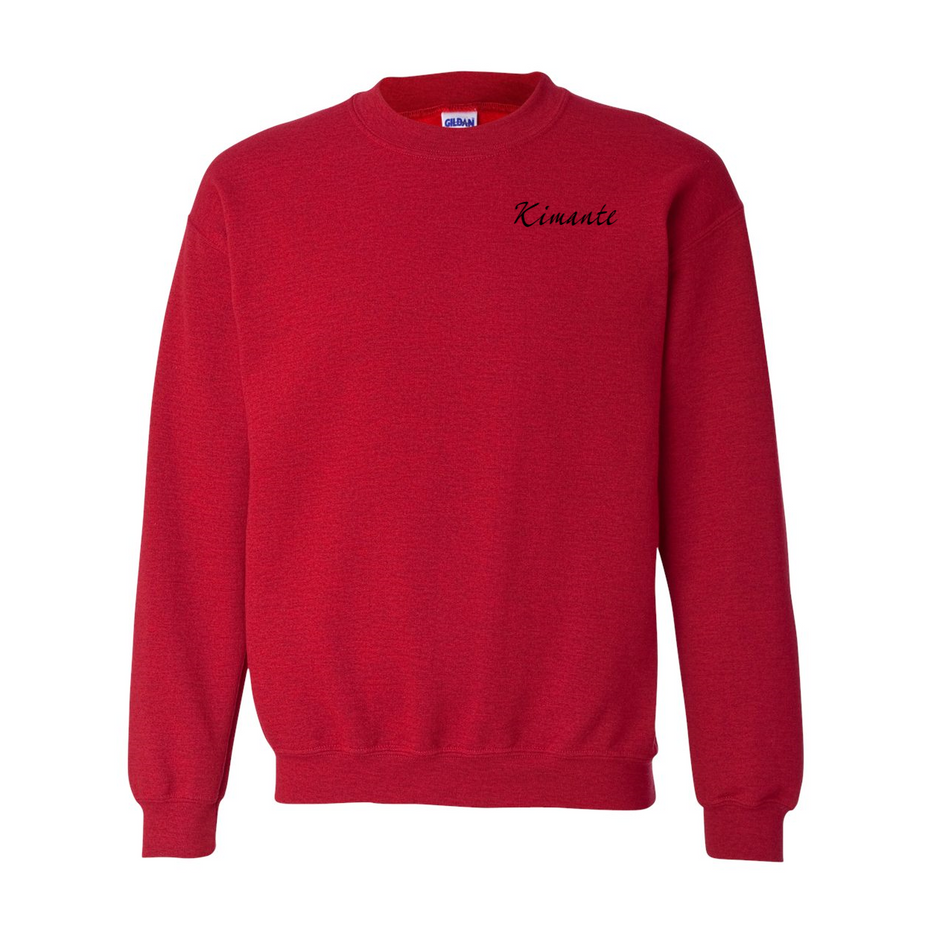 Kimante Black Logo Crewneck Sweatshirt - Kimante Discounted Fashionionable clothing 