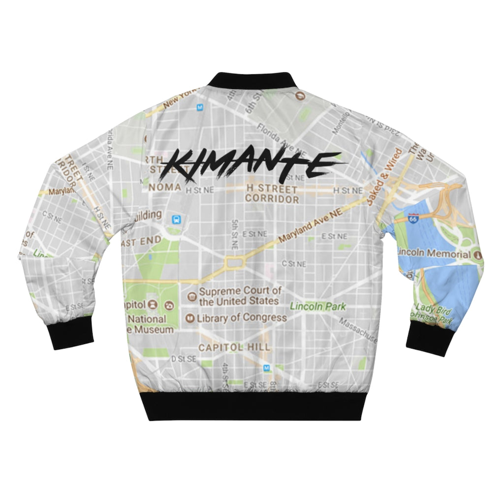 Washington D.C Kimante AOP Bomber Jacket