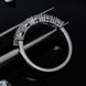 1 Carat Moissanite 925 Sterling Silver Half-Eternity Ring
