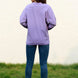 MAMA Round Neck Drop Shoulder Sweatshirt