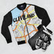 Cleveland Kimante Black AOP Bomber Jacket