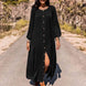 Long Sleeve Round Neck Dress