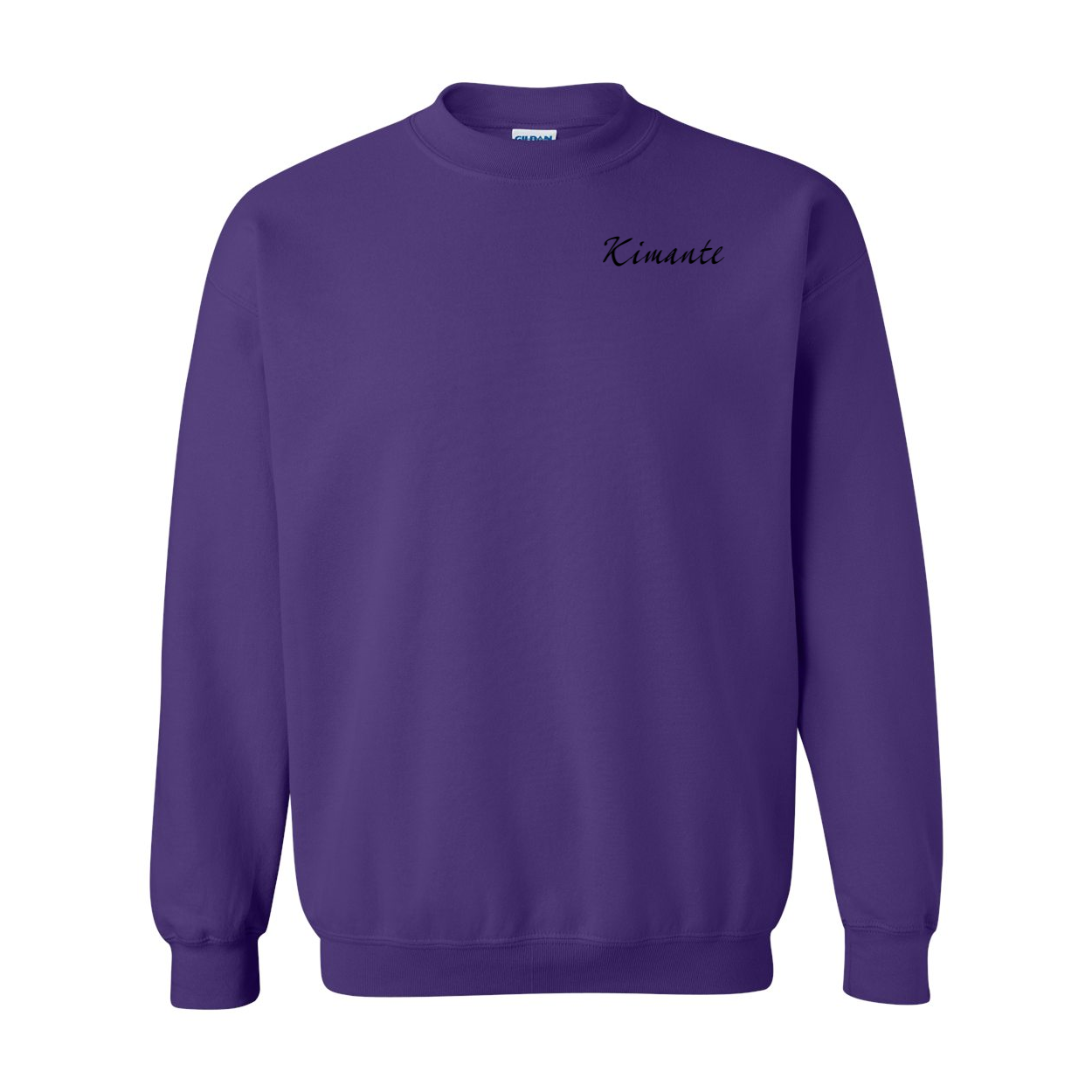 Kimante Black Logo Crewneck Sweatshirt - Kimante Discounted Fashionionable clothing 