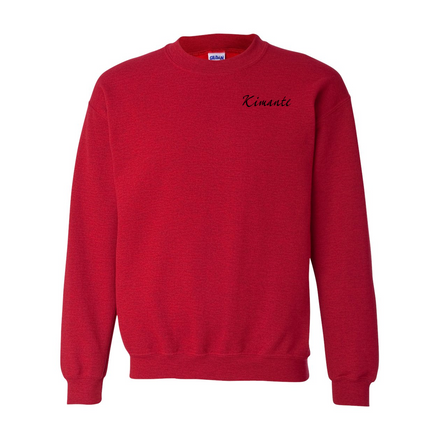 Kimante Black Logo Crewneck Sweatshirt - Kimante Discounted Fashionionable clothing 