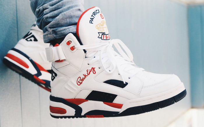 ECLIPSE OG White/Navy/Red USA PE by Ewing Athletics