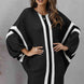 Ribbed Round Neck Long Sleeve Sweater Dress