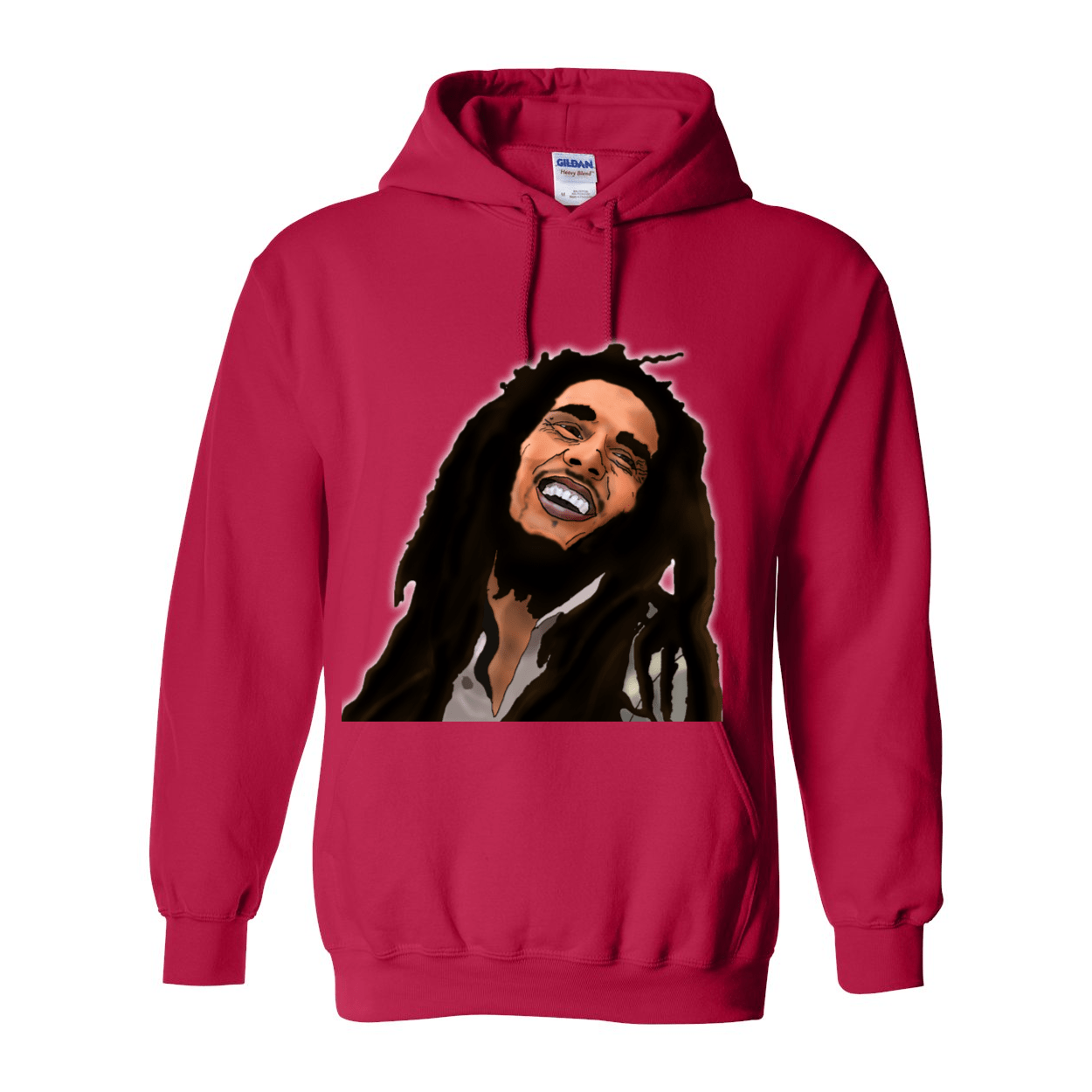 Heavy Blend Kimante Bob Marley Hoodie - Kimante Discounted Fashionionable clothing 