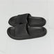 MMShoes Arms Around Me Open Toe Slide in Black