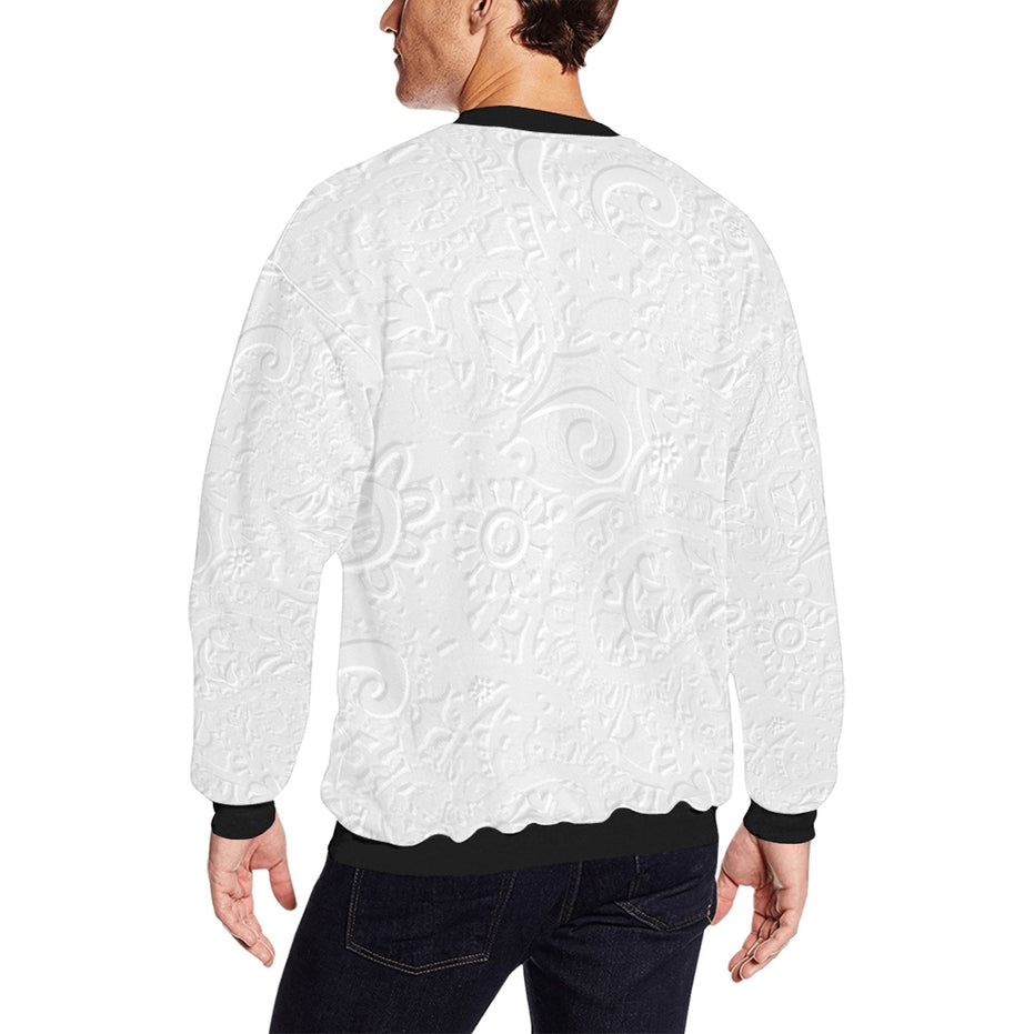 Kimante Logo Print Fuzzy Sweatshirt