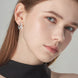 Moissanite 925 Sterling Silver Layered Earrings