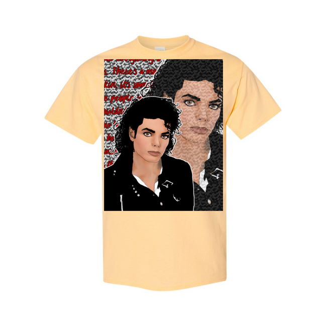 Kimante Michael Jackson Heavy Cotton T-Shirt - Kimante Discounted Fashionionable clothing 