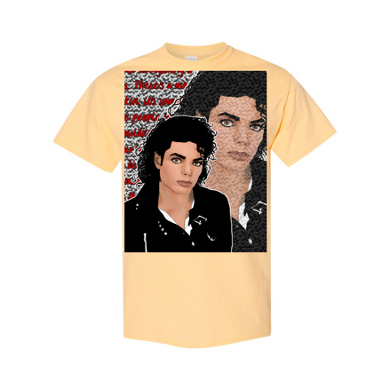 Kimante Michael Jackson Heavy Cotton T-Shirt - Kimante Discounted Fashionionable clothing 