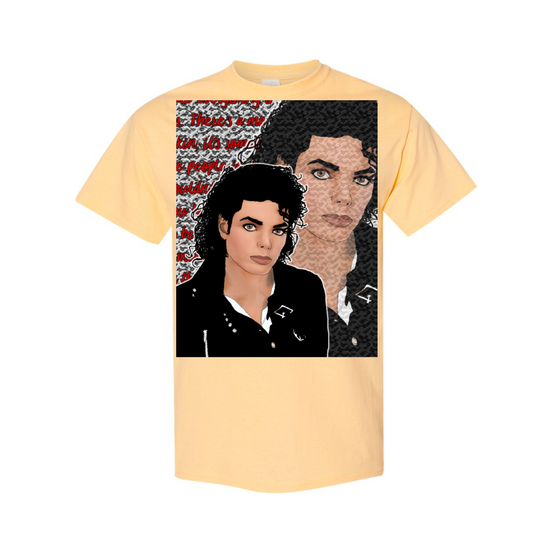 Kimante Michael Jackson Heavy Cotton T-Shirt - Kimante Discounted Fashionionable clothing 
