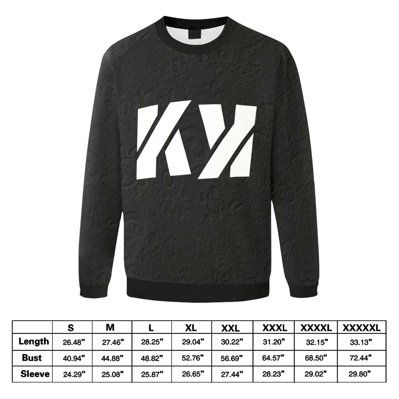 Kimante Logo Print Fuzzy Sweatshirt