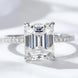 5 Carat Moissanite Side Stone Ring