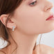 2 Carat Moissanite 925 Sterling Silver Earrings