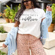 Simply Love Full Size MAYBE SHE'S A WILDFLOWER Short Sleeve T-Shirt