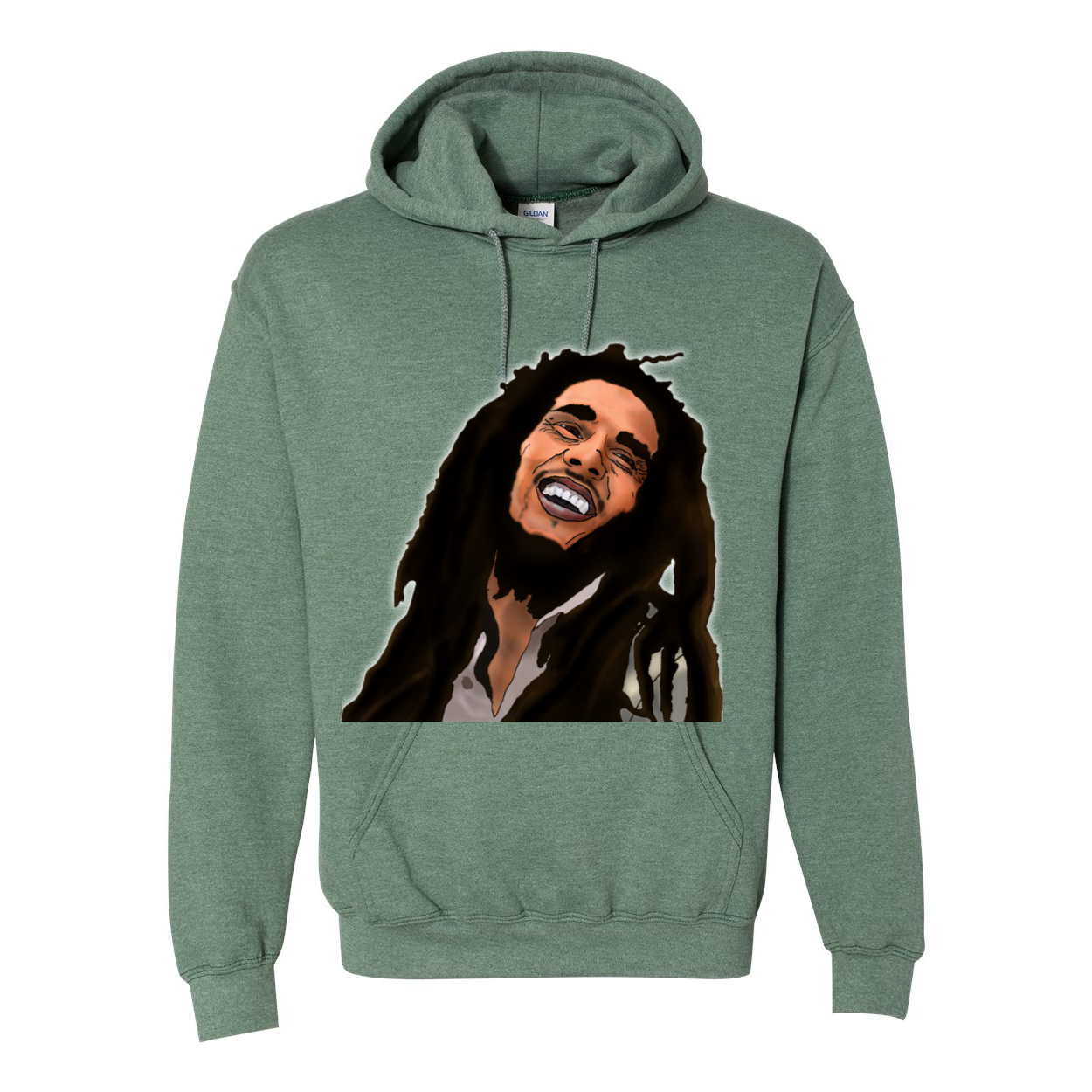 Heavy Blend Kimante Bob Marley Hoodie - Kimante Discounted Fashionionable clothing 