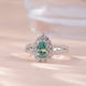 1 Carat Moissanite 925 Sterling Silver Ring