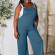 Double Take Full Size Wide Strap Overall with Pockets