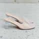 DDK Make Myself Clear Mule Block Heels