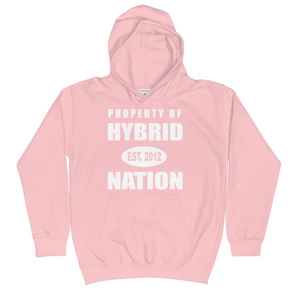 HYBRID NATION KIDS 'PROPERTY OF' HOODIE by Hybrid Nation