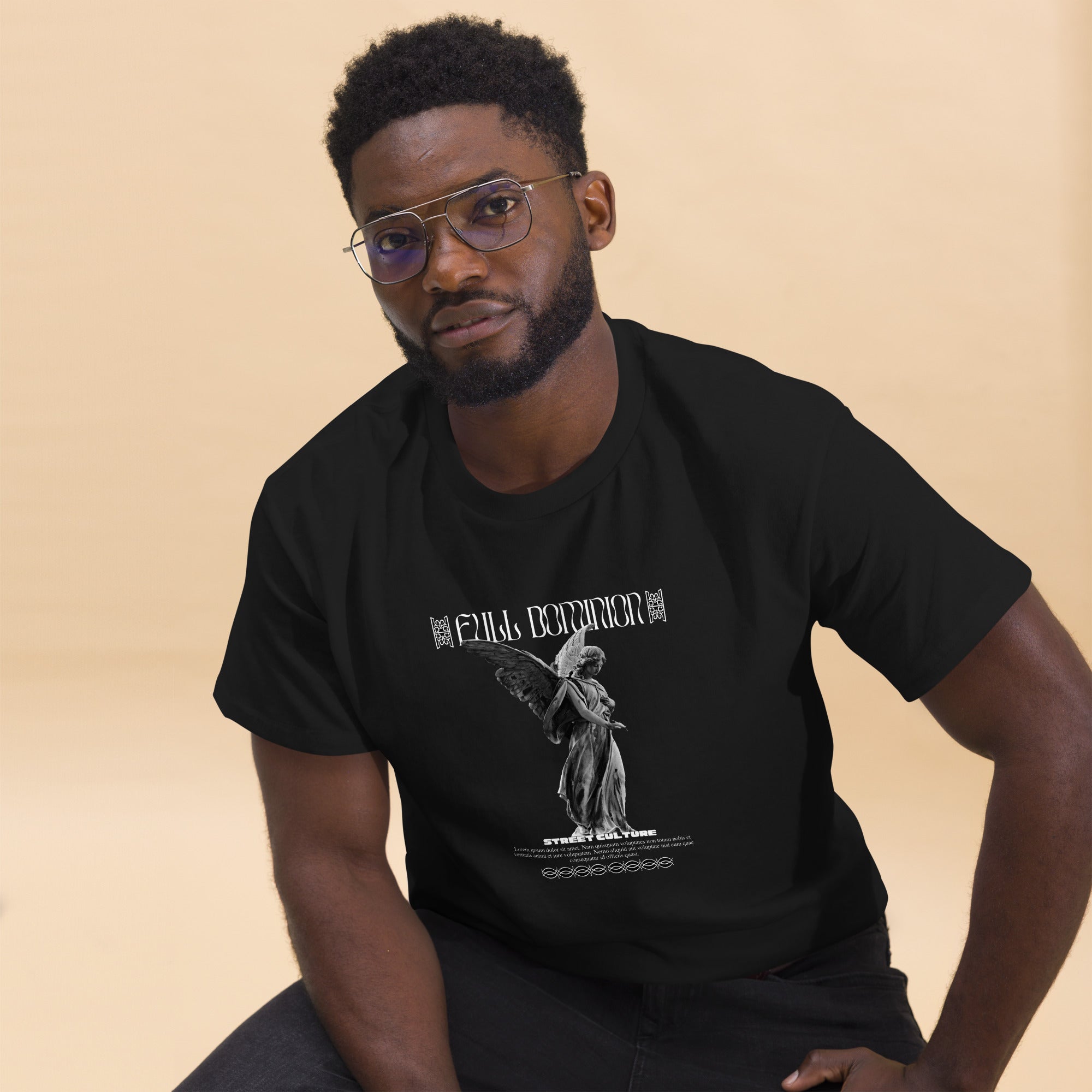 Black Modern Kimante Dominion Classic Tee