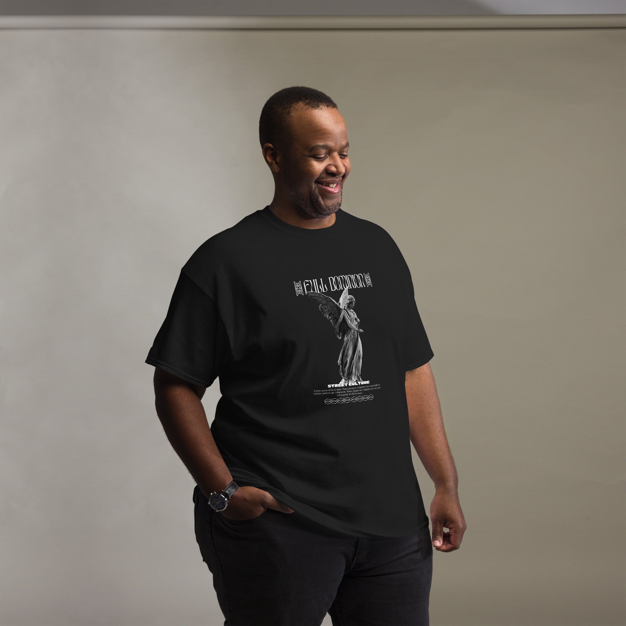 Black Modern Kimante Dominion Classic Tee