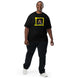 Joy Men’s garment-dyed Kimante heavyweight t-shirt