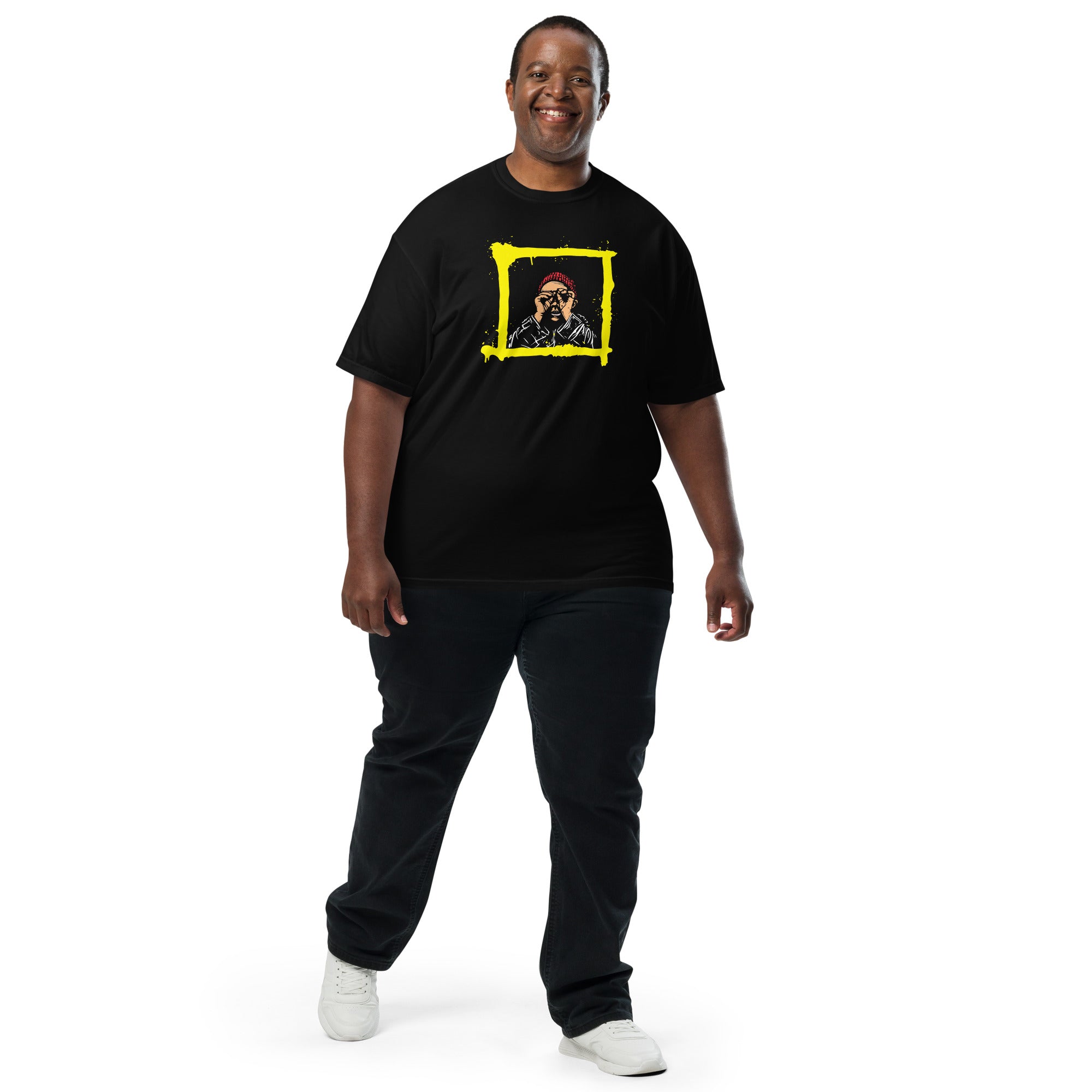 Joy Men’s garment-dyed Kimante heavyweight t-shirt