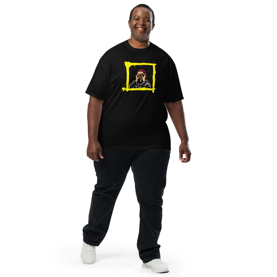 Joy Men’s garment-dyed Kimante heavyweight t-shirt