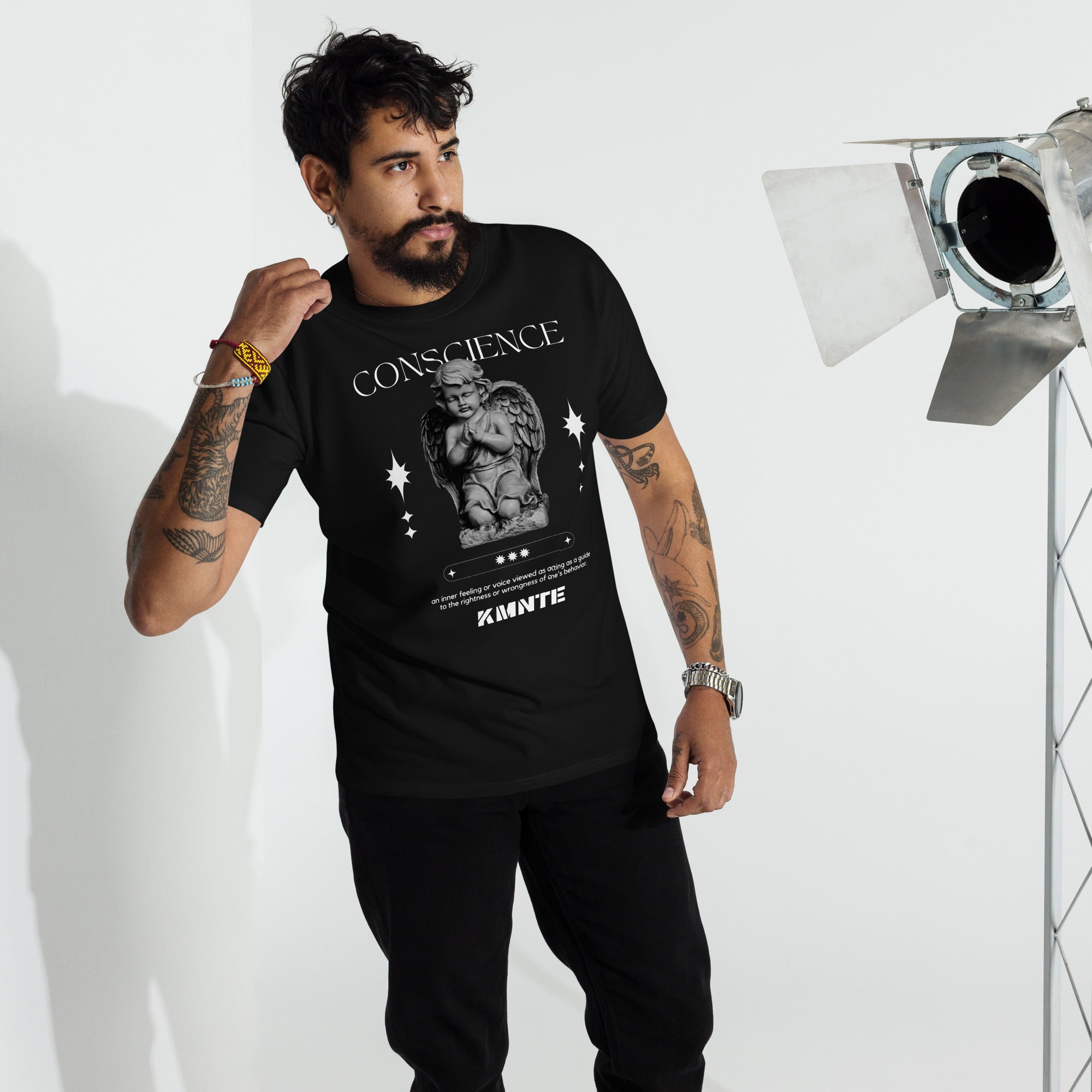 Conscience Kimante Men’s premium heavyweight tee