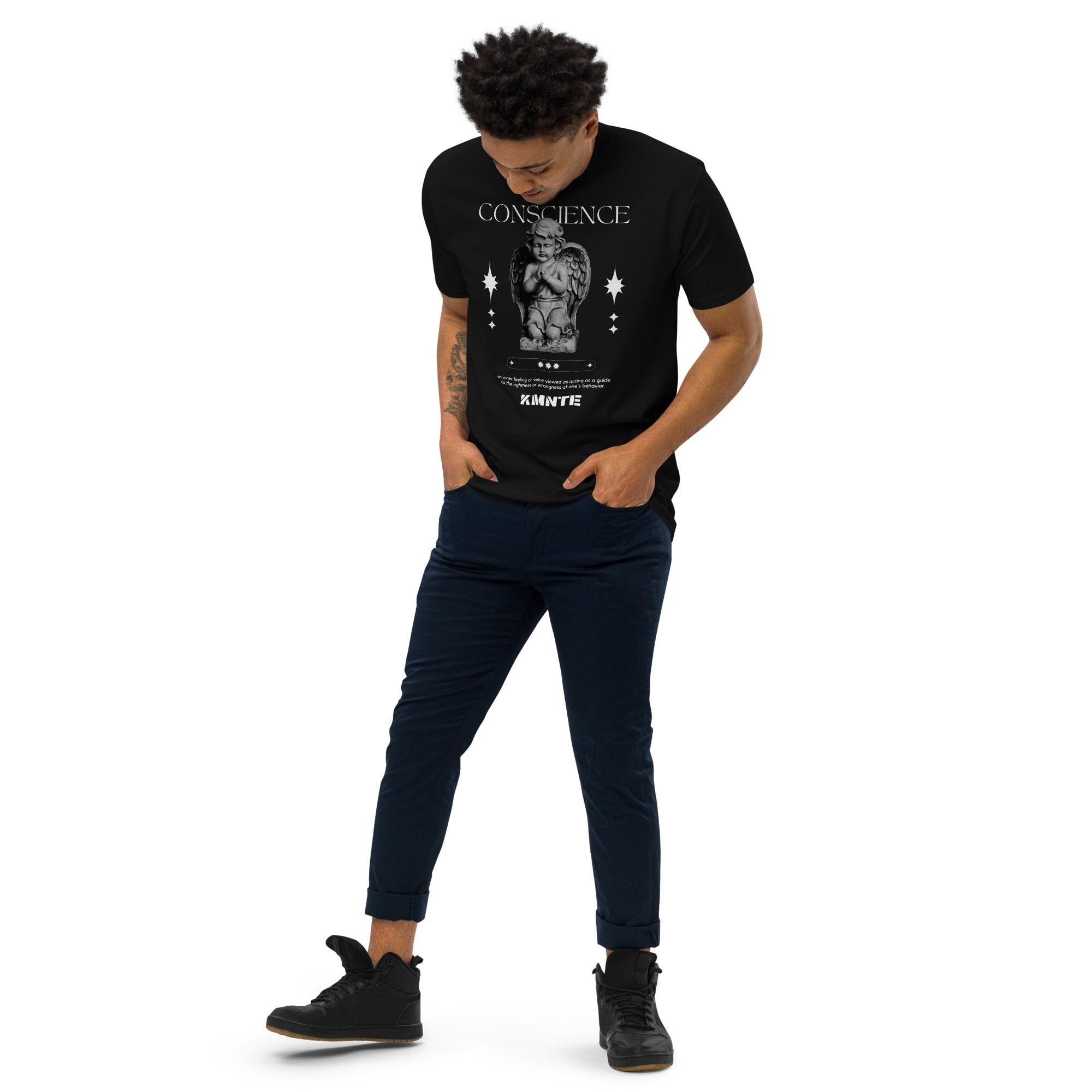 Conscience Kimante Men’s premium heavyweight tee