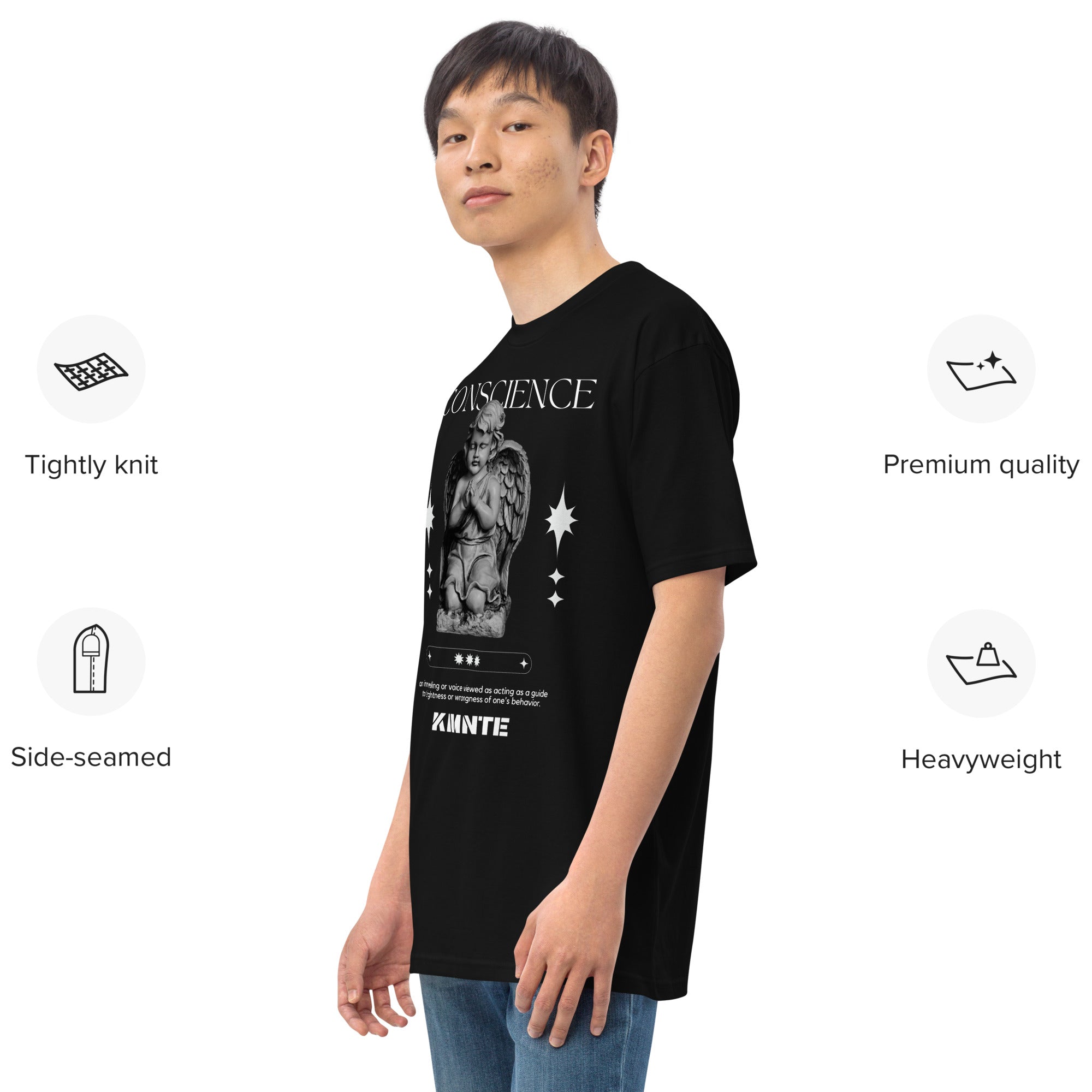 Conscience Kimante Men’s premium heavyweight tee