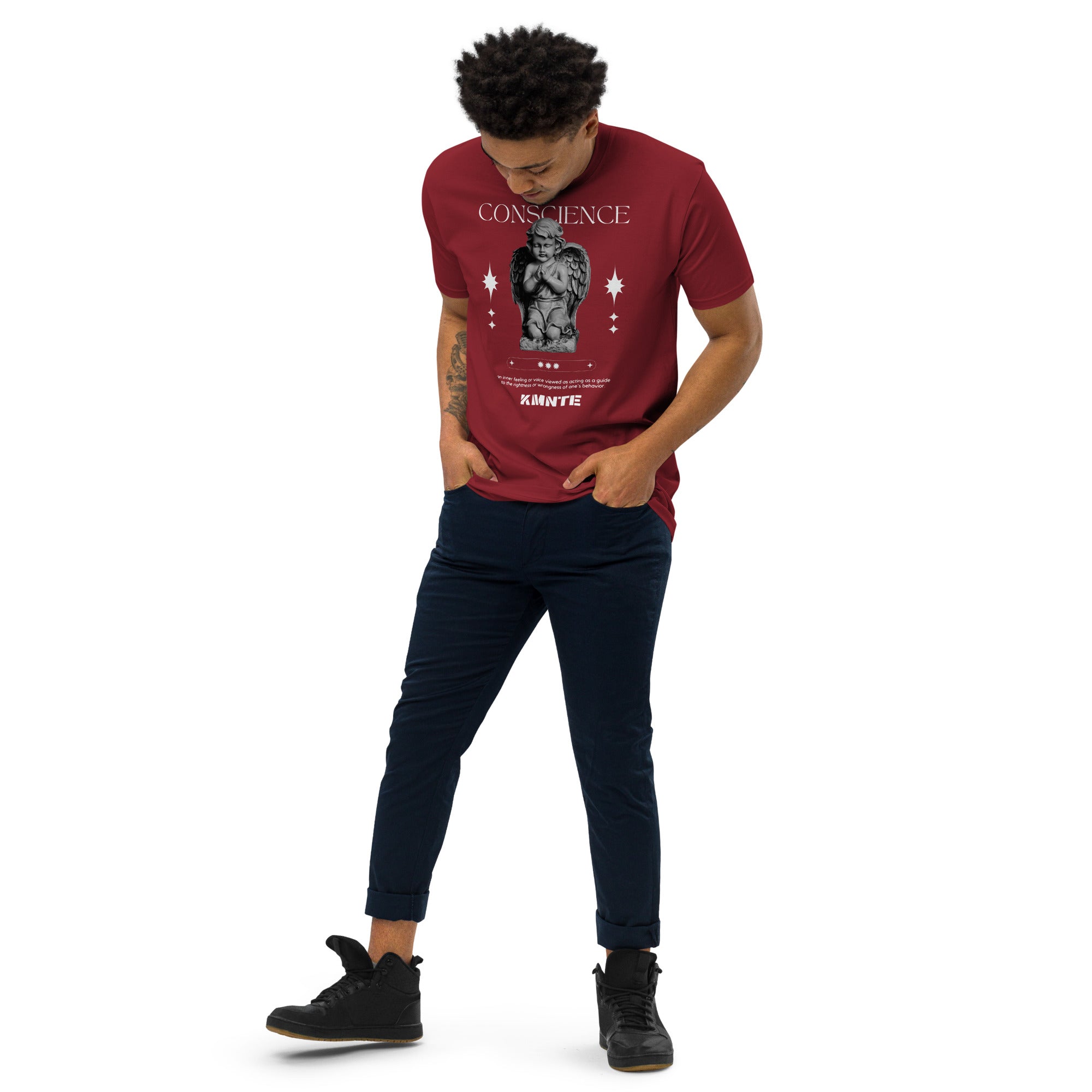 Conscience Kimante Men’s premium heavyweight tee