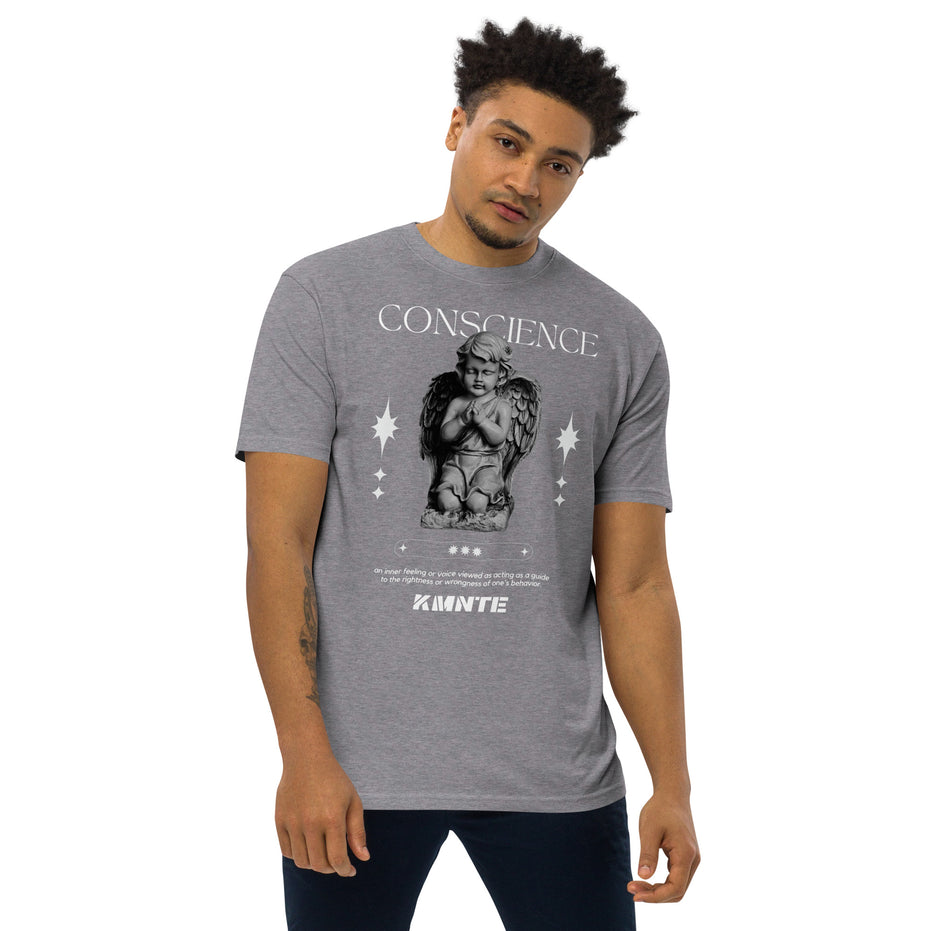 Conscience Kimante Men’s premium heavyweight tee