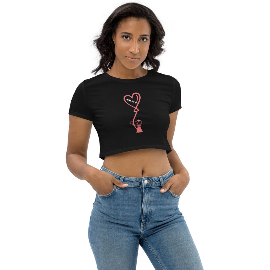 Love in the Air Kimante Organic Crop Top