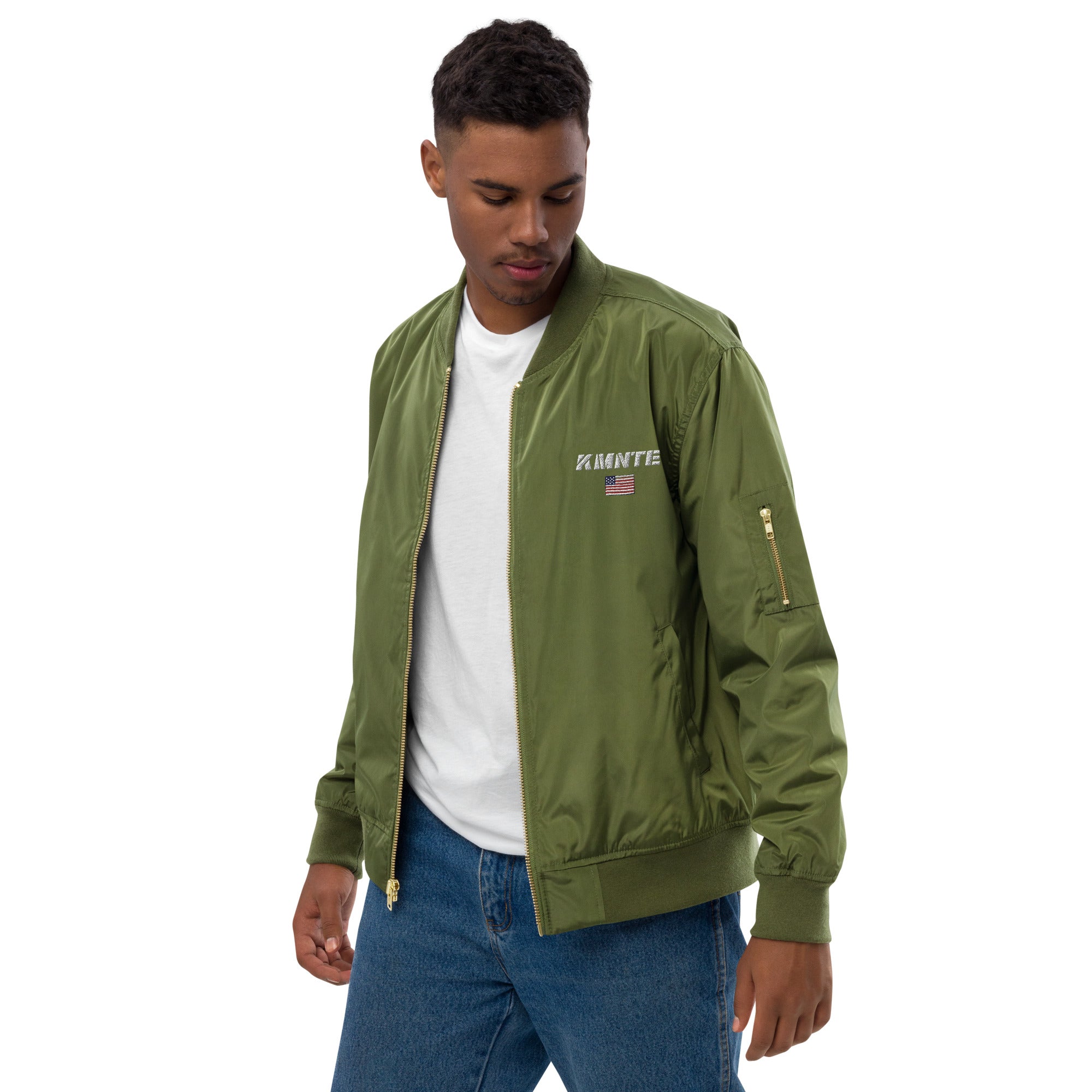 Kimante Premium Recycled Bomber Jacket