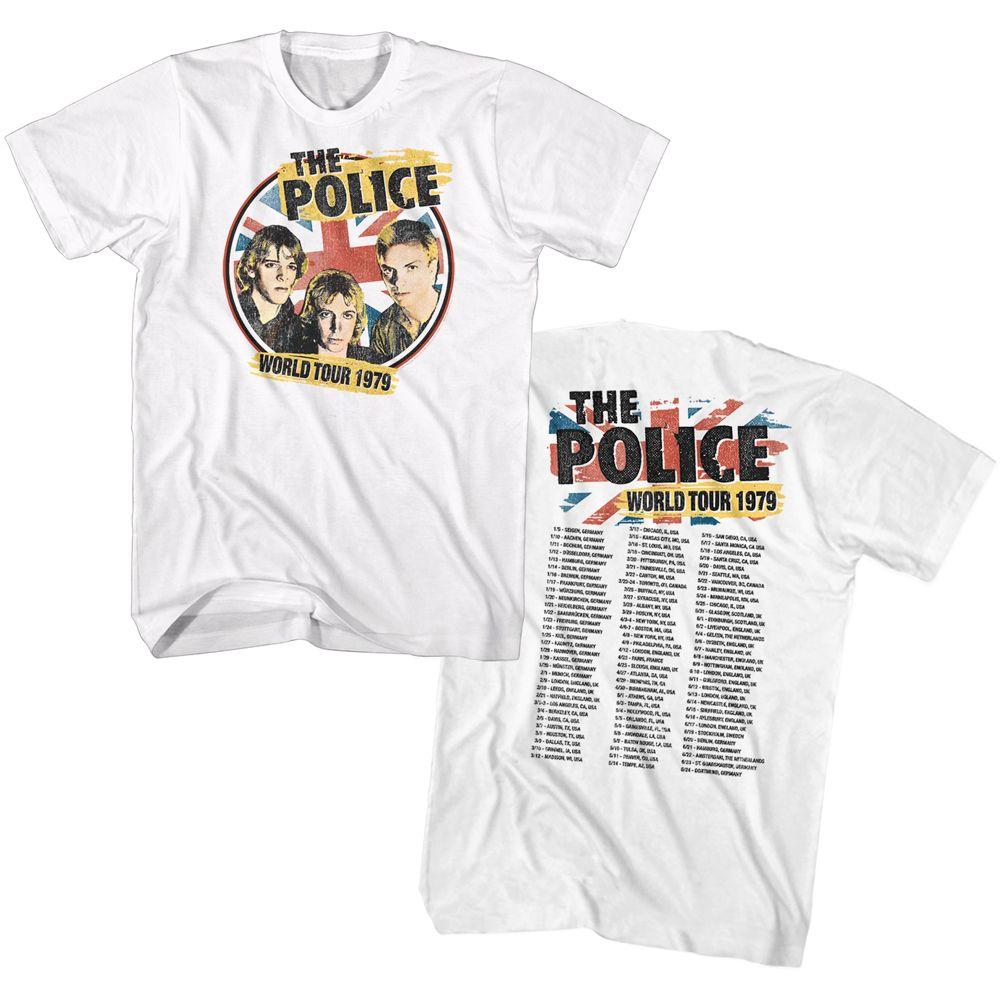 The Police '79 World Tour T-Shirt by HYPER iCONiC.