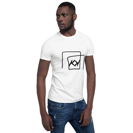 Kimante Logo Texture Short-Sleeve Unisex T-Shirt
