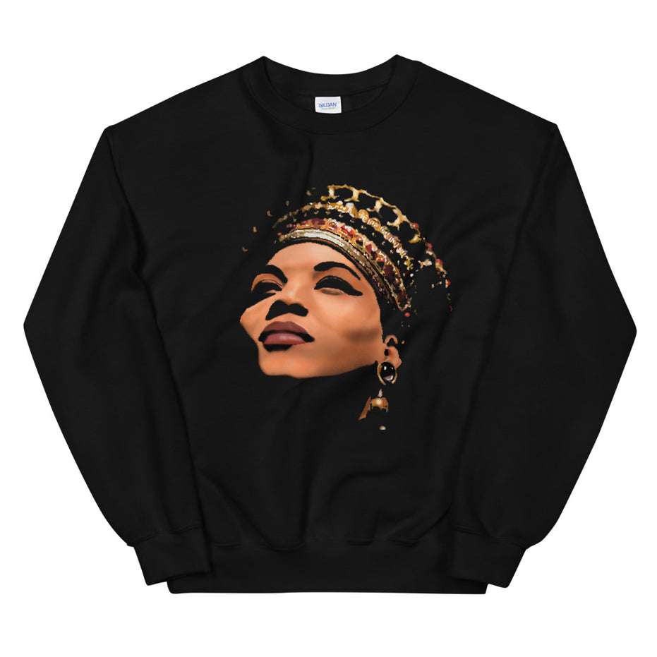 Queen Latifah Kimante Unisex Crew Neck Sweatshirt